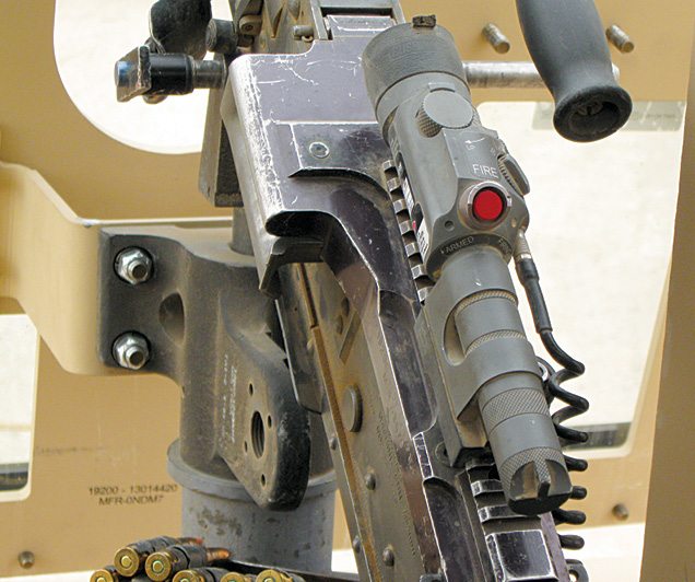 M240B mounted laser dazzler