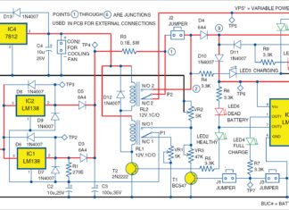 battery charger-cum-variable power supply