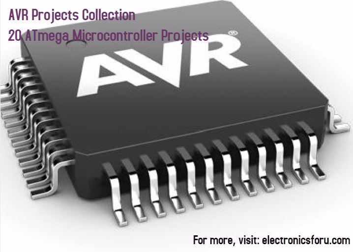AVR Projects Collection | 16 ATmega MCU Projects
