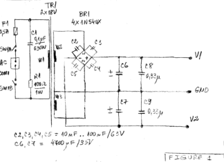 Bipolar power supply