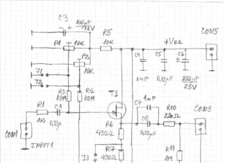 Active AC analog probe