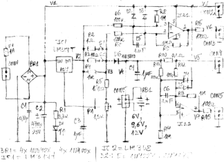 circuit for measuring charging/discharging current
