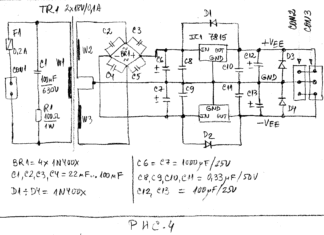 Low Cost High Impedance Buffers for Oscilloscopes and Voltmeters low cost high impedance buffers circuit