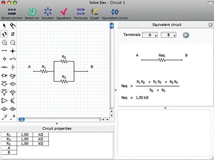 Circuit Solver Example Solve Electrical Circuits With Solve Elec |Software Review