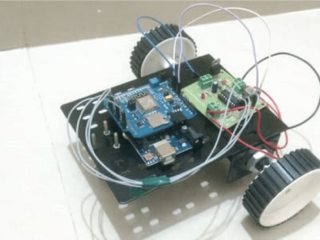 Wi-Fi controlled robot