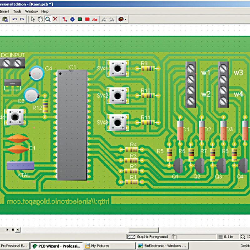 Translating a design to a PCB in Livewire