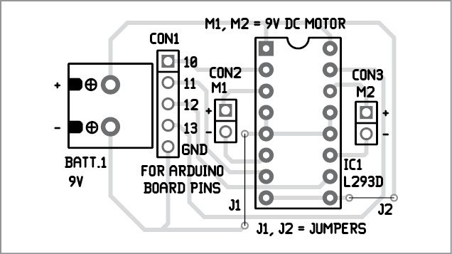 Robotic Car PCB Layout