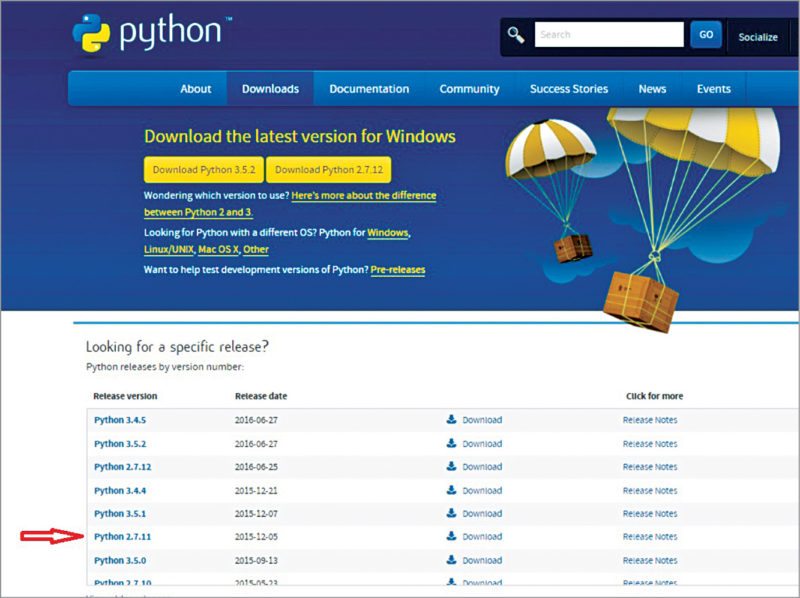 Download Python: SMS alert system