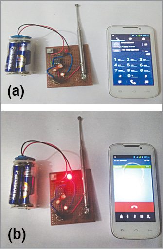 mobile phone detector prototype