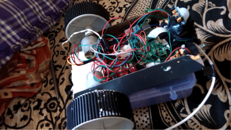 Wireless Video Surveillance Robot using Raspberry Pi