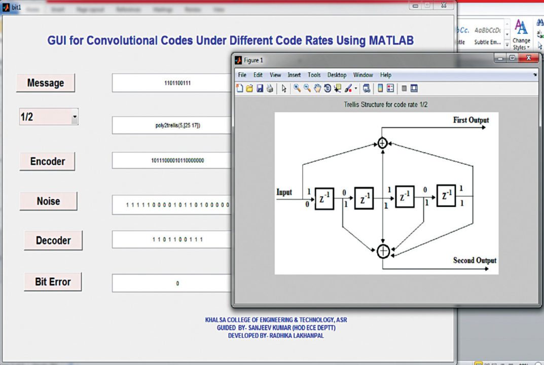 GUI Based Error Correction In Data Communication Using MATLAB