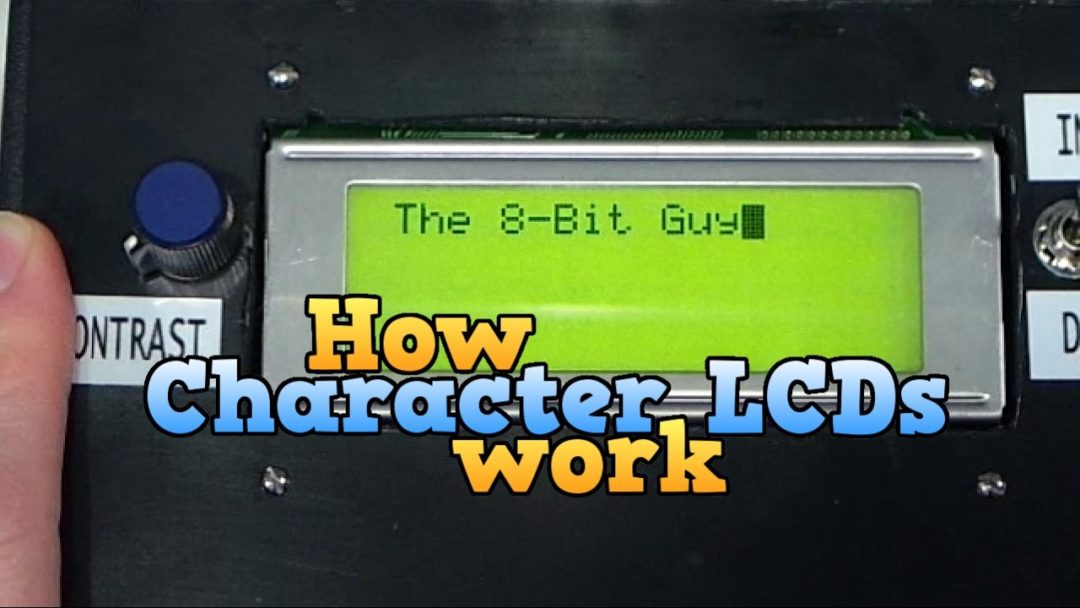 How a Character LCD works
