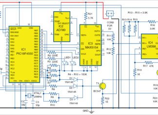 USB Interface Using Python Software Circuit of USB interface using python