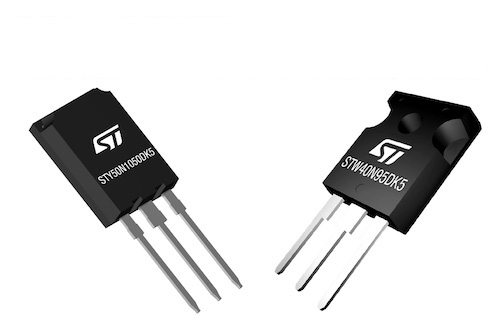 New MDmesh MOSFETs with Fast-Recovery Diode Enhance Power Density of High-Efficiency Converters