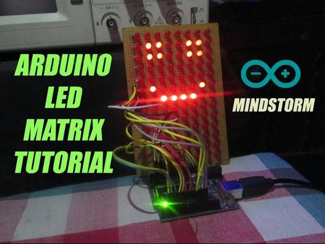 How To: Interfacing 8×8 LED Matrix with Arduino Development Board