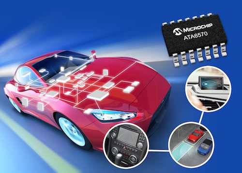 Industry’s First CAN Flexible Data-Rate and CAN Partial Networking Transceiver Family Includes Automotive Grade 0 Qualified Parts