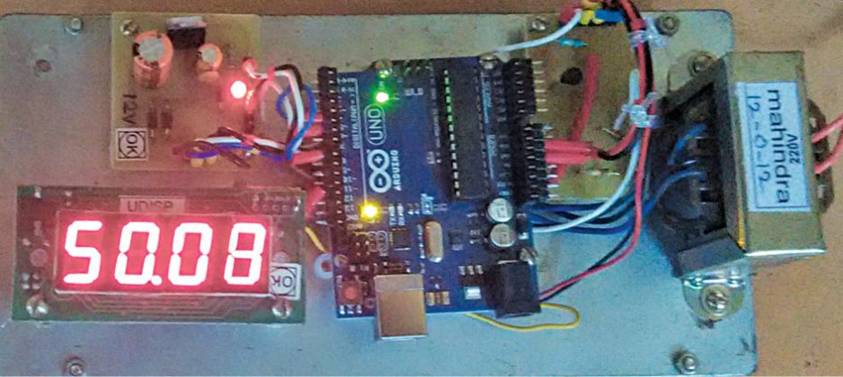 Line Frequency Meter Based On Reciprocal Counting | Full Project