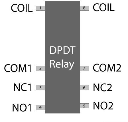 relay switch pin diagram