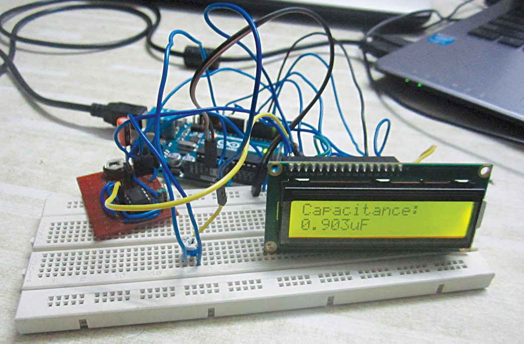 Arduino Based Digital Capacitance Meter: An Interrupt Based Approach