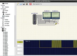 SimulIDE For Simulating Electronic Circuits