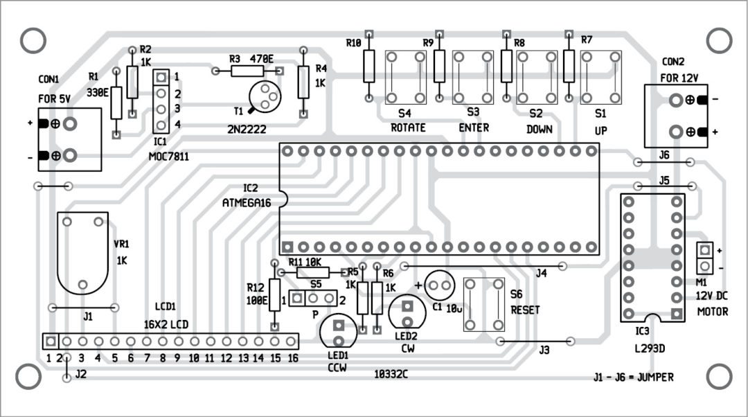 Auto Reversible DC Motor with Speed and Rotation Control | Full Project