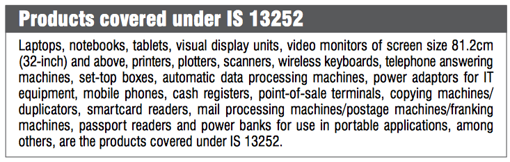 IS 13252 Standard