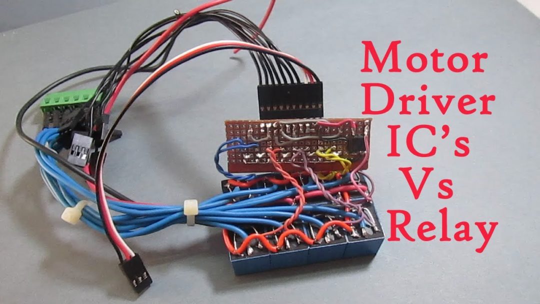 Relays vs Motor Driver IC's How to use Relays DIY Relay Motor Driver
