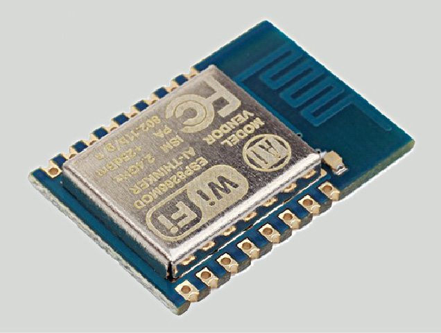 ESP8266 microcontroller chip