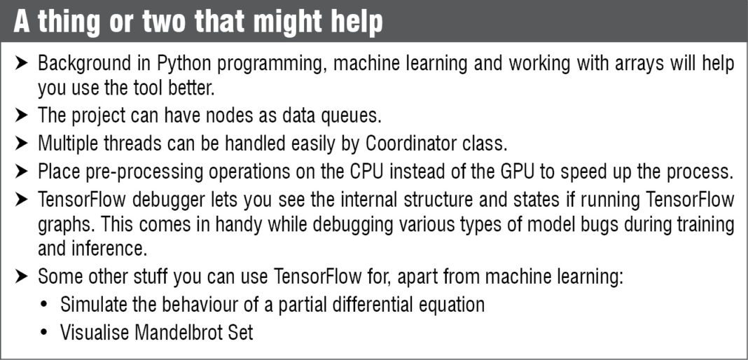 Machine learning with TensorFlow | Software Review