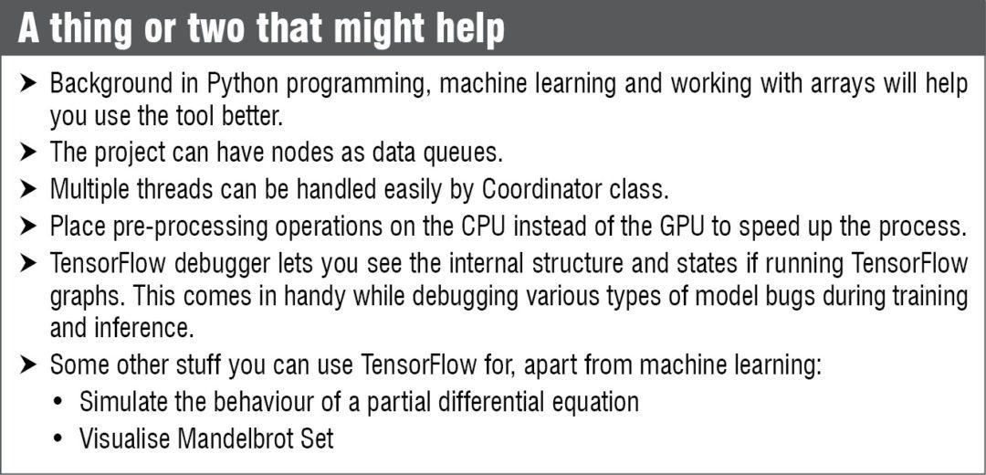 Machine learning with TensorFlow | Software Review