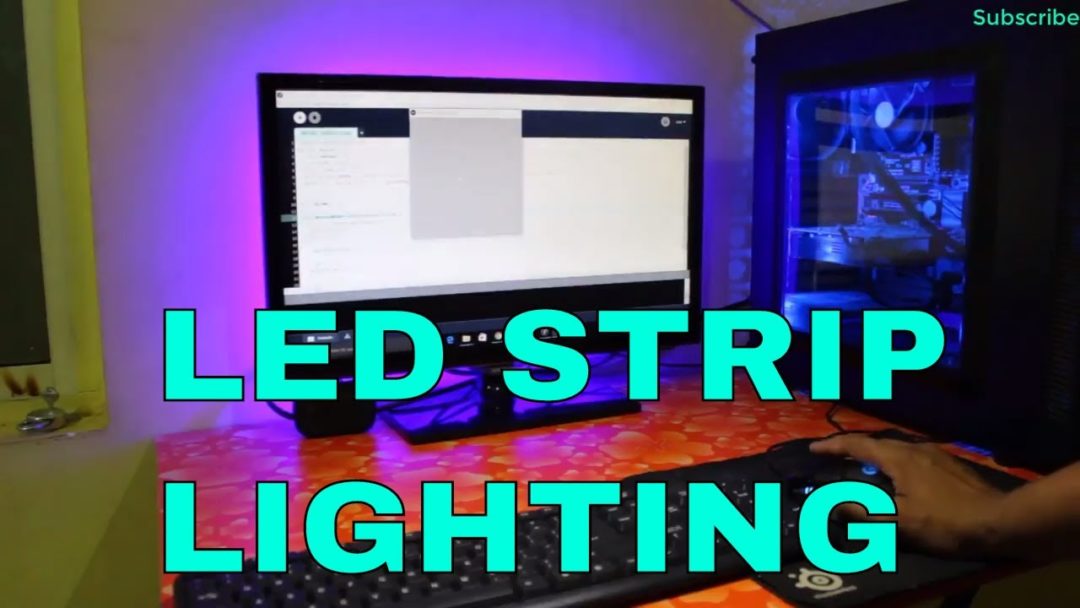 LED Lighting Strip Intensity control Using Arduino