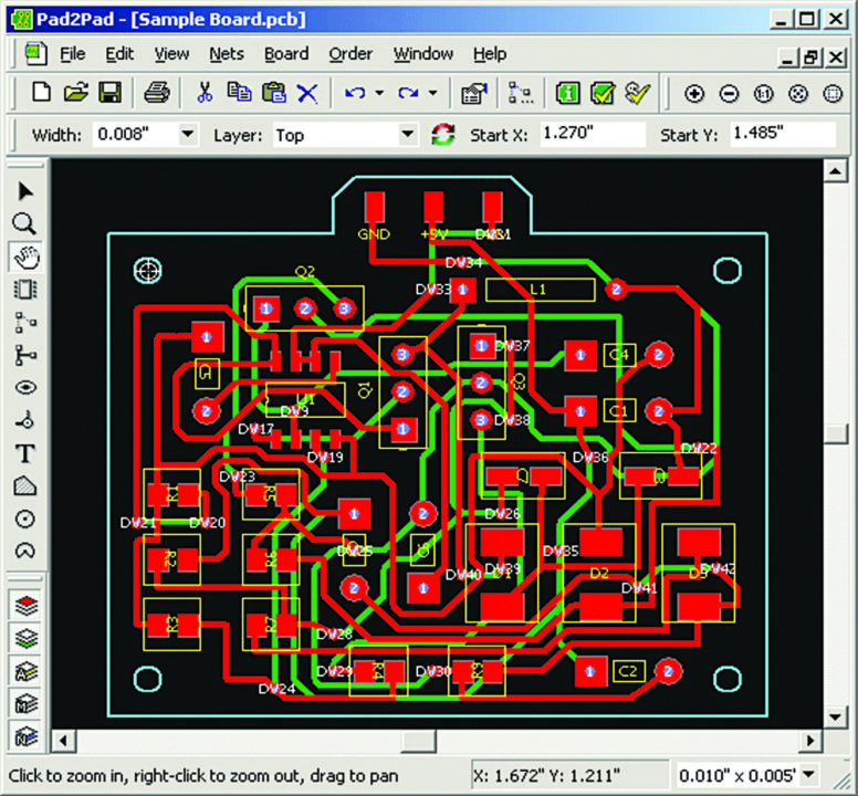 pd2pad circuit simulation