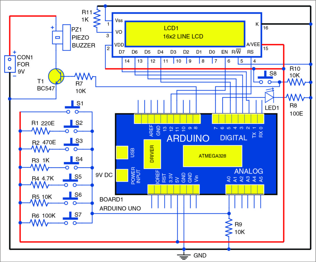Electronic Tone Generator System Full Project with Source Code