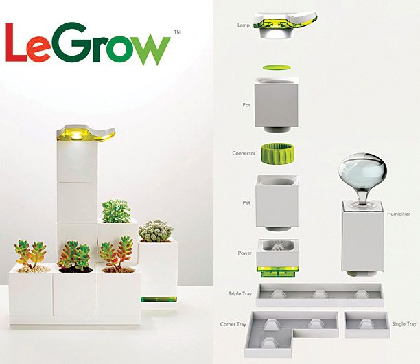 A non-messy, sure-shot indoor garden for your home or workplace (Courtesy: Winmart Design)