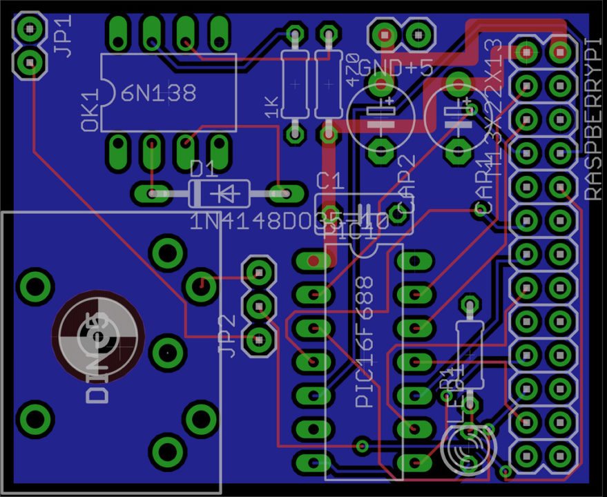 PAD2PAD simulated circuit