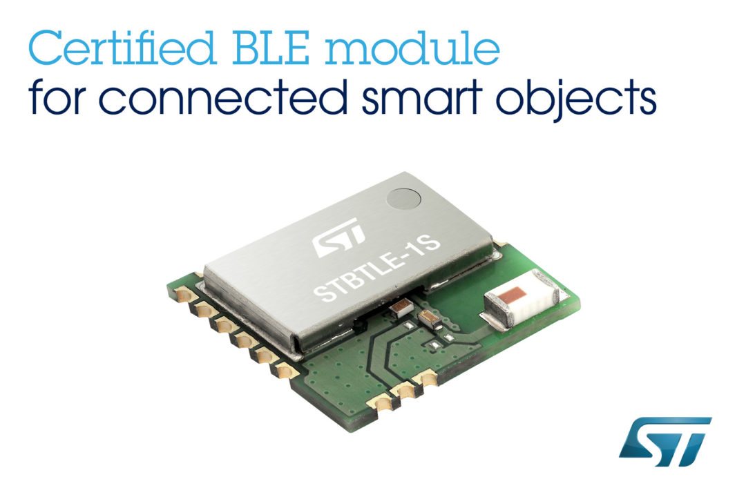 Bluetooth Low Energy Application Processor Module Accelerates Time-to-Market for Connected Smart Objects