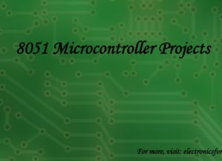 8051 microcontroller projects