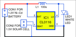 Simple Solar Light Circuit Solar Light circuit