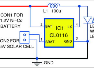 Solar Light circuit
