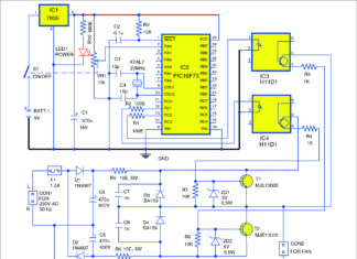fan speed regulator using PIC16f73