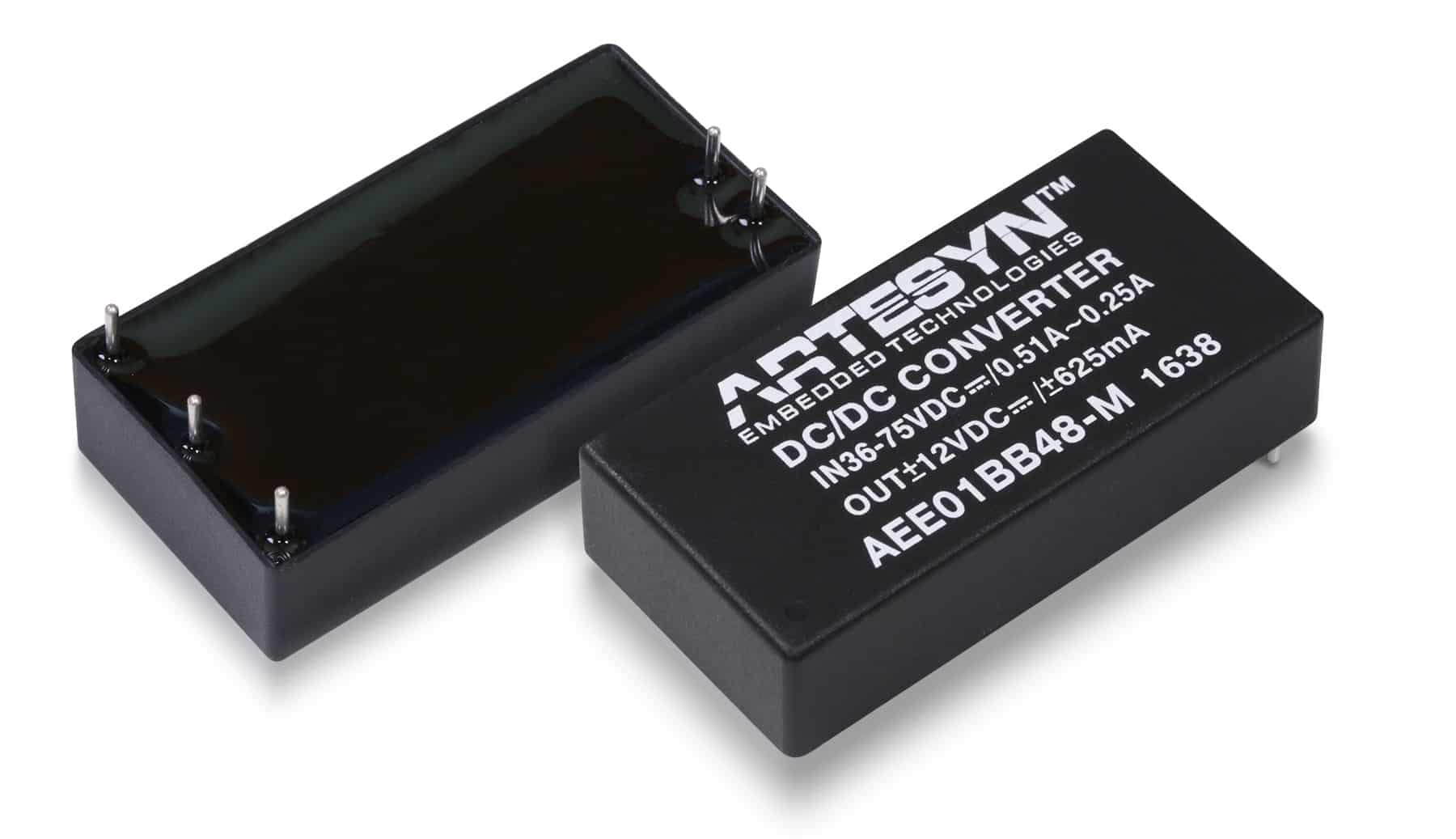 New 15 W and 20 W DC-DC Converters Feature Medical Safety Approvals