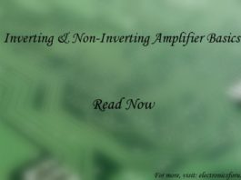 inverting & non-inverting amplifier