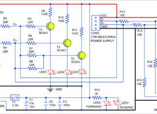 USB interface signal monitoring circuit