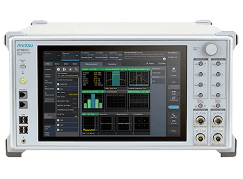 Rollout of LTE-Advanced 6CA Measurement Software Options for MT8821C