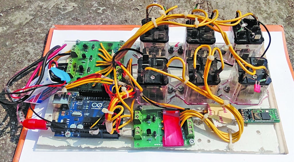 Remote Control System Project Password Protected Bluetooth Based Remote Control Project