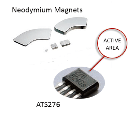 Magnet Operated Toggle Switch: Neodymium magnets