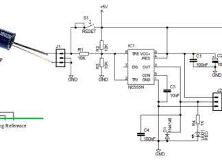 midget vibration detector circuit