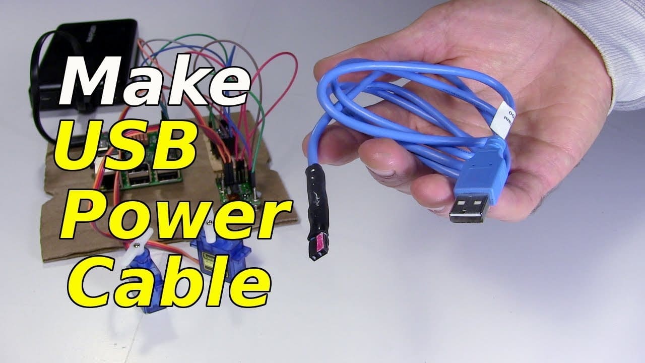 Constructing Your Own USB Power Cable