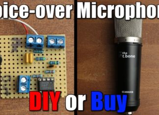 voice over microphone