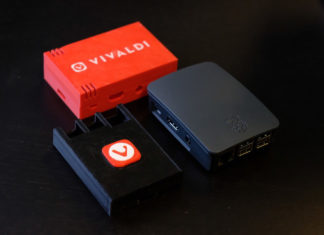 vivaldi with Raspberry pi